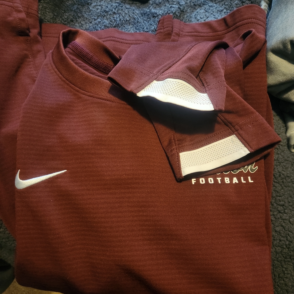 Union College Nike Maroon Football Sweatshirt
